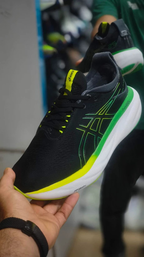 کتونی اسیکس ژل نیمباس ۲۵ / مسترکوالیتی / Asics Gel Nimbus 25 / ساخت وارداتی ویتنام / سایز ۴۰ تا ۴۵ /پایین ترین قیمت در ایران / ضمانت کیفیت کالا