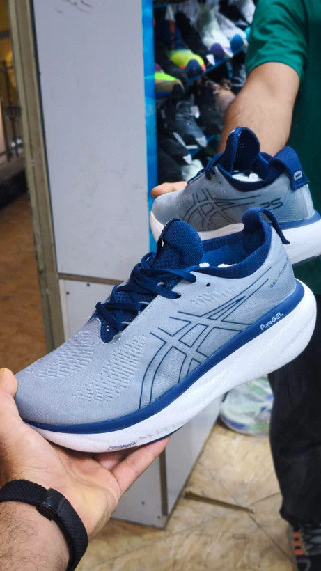 کتونی اسیکس ژل نیمباس ۲۵ / مسترکوالیتی / Asics Gel Nimbus 25 / ساخت وارداتی ویتنام / سایز ۴۰ تا ۴۵ /پایین ترین قیمت در ایران / ضمانت کیفیت کالا