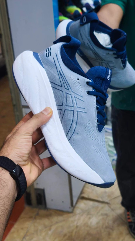 کتونی اسیکس ژل نیمباس ۲۵ / مسترکوالیتی / Asics Gel Nimbus 25 / ساخت وارداتی ویتنام / سایز ۴۰ تا ۴۵ /پایین ترین قیمت در ایران / ضمانت کیفیت کالا
