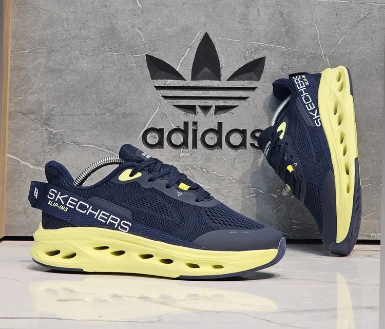 کتونی ویتنامی اسکیچرز مکس کوشنینگ اسلیپ اینز Skechers Skechers Max Cushioning Slip_Ins سایز ۴۰الی ۴۵ بالاترین کیفیت مسترکوالیتی A درجه ۱/ضمانت اصالت کالا/فروش تکی و عمده