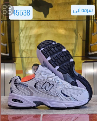 کتونی اسپرت / نیوبالانس ۵۳۰ / Newbalance 530 /پیاده رویی و روزمره/ سایز۳۷ الی ۴۵/ساخت ویتنام وارداتی/ فروش تکی و عمده/ ضمانت کیفیت کالا