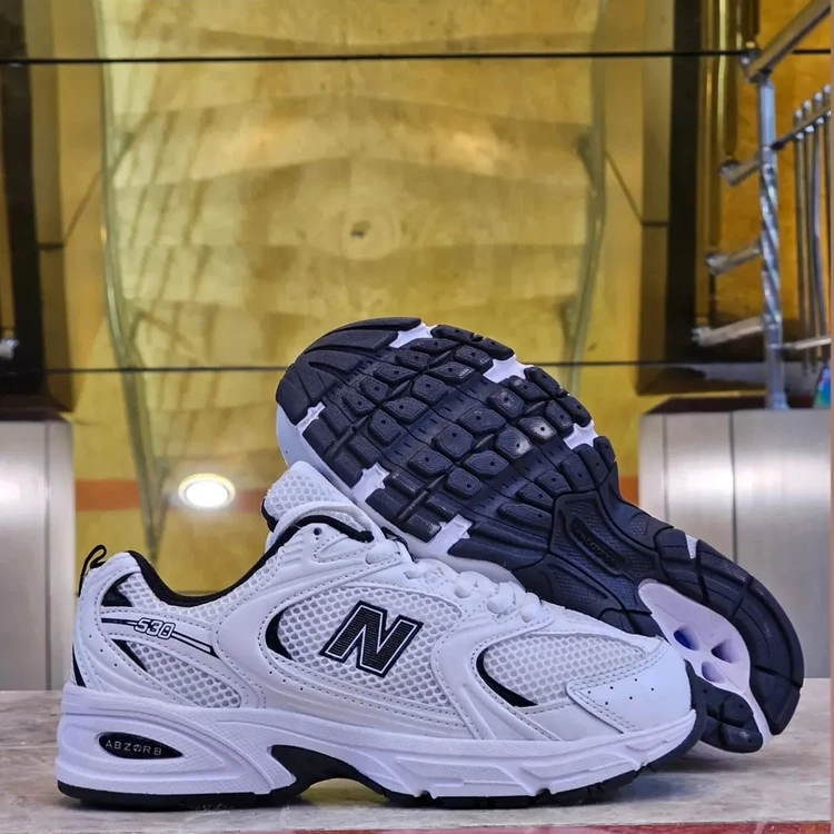 کتونی اسپرت / نیوبالانس ۵۳۰ / Newbalance 530 /پیاده رویی و روزمره/  سایز۳۷ الی ۴۵/ساخت ویتنام وارداتی/  فروش تکی و عمده/  ضمانت کیفیت کالا