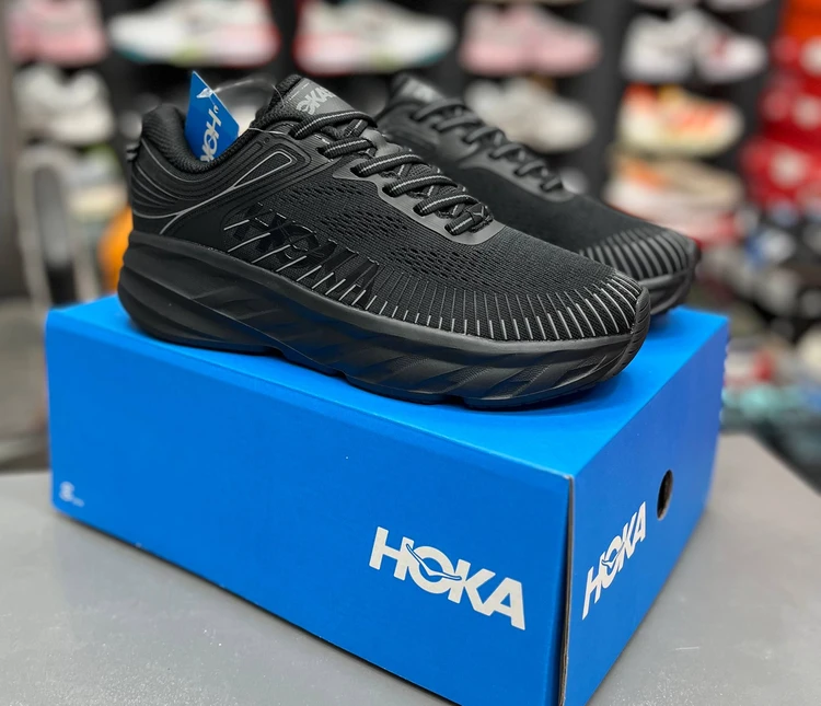 کتونی هوکا باندی ۷مسترکوالیتی / Hoka Bondi 7 / ساخت ویتنام وارداتی / بالاترین کیفیت درجه ۱ / سایز ۴۰ تا ۴۵ / فروش تکی و عمده / ضمانت کیفیت کالا