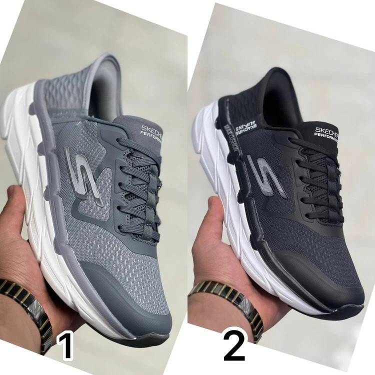 کتونی اسکیچرز مکس کوشن مسترکوالیتی / Skechers Max Cushioning / ساخت ویتنام وارداتی / سایز 40 الی 4۵ / ضمانت کیفیت کالا / فروش تکی و عمده
