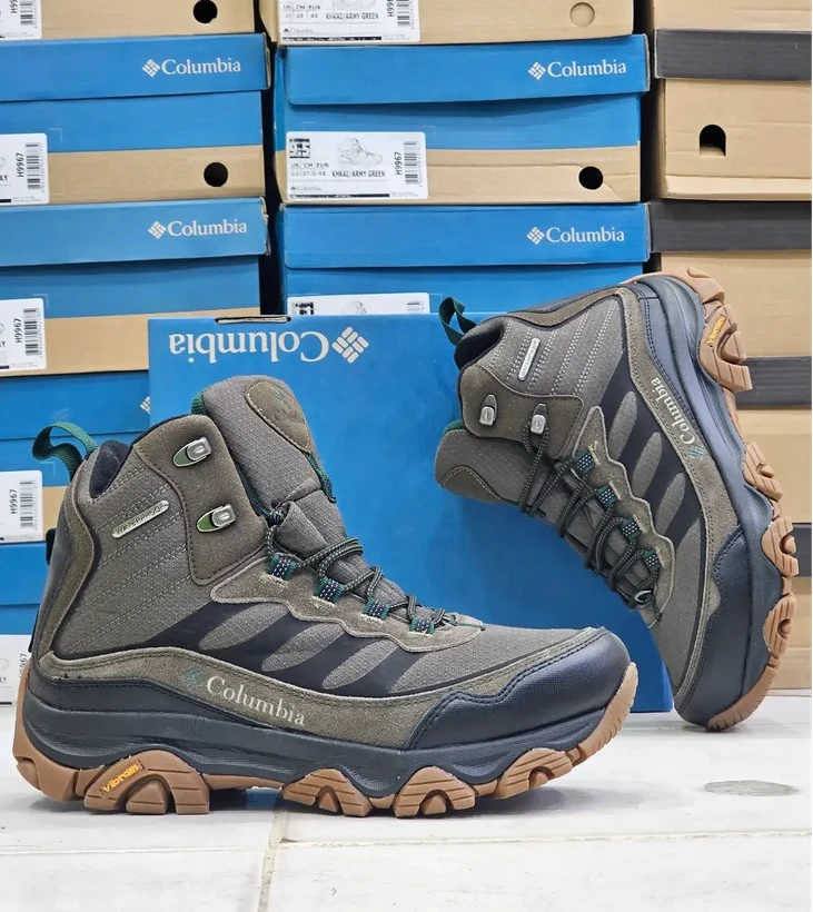 بوت کلمبیا مستر کوالیتی / Columbia crestwood waterproof / ساخت ویتنام وارداتی / زیره ویبرام / سایز 40 الی 45 / فروش تکی و عمده / ضمانت کیفیت کالا