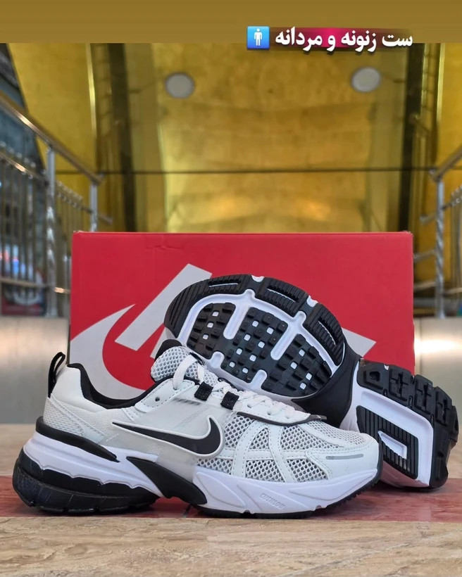 کتونی ست جذاب / نایک وی تو کی / Nike V2k Run /سایز 37الی۴۵ / ساخت ویتنام وارداتی / فروش تکی و عمده / ضمانت کیفیت کالا
