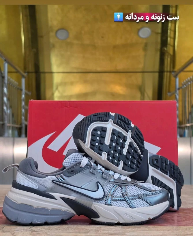 کتونی ست جذاب / نایک وی تو کی / Nike V2k Run /سایز 37الی۴۵ / ساخت ویتنام وارداتی / فروش تکی و عمده / ضمانت کیفیت کالا