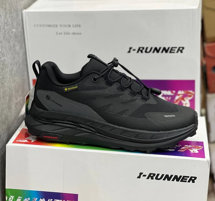 کتونی آی رانر گورتکس / ضد آب مسترکوالیتی / I-RUNNER Hiking / ساخت ویتنام وارداتی / سایز ۴۰ الی ۴۵ / سبک و مقاوم ضد لغزش / فروش تکی و عمده /  ضمانت اصالت کالا بالاترین کیفیت درجه ۱