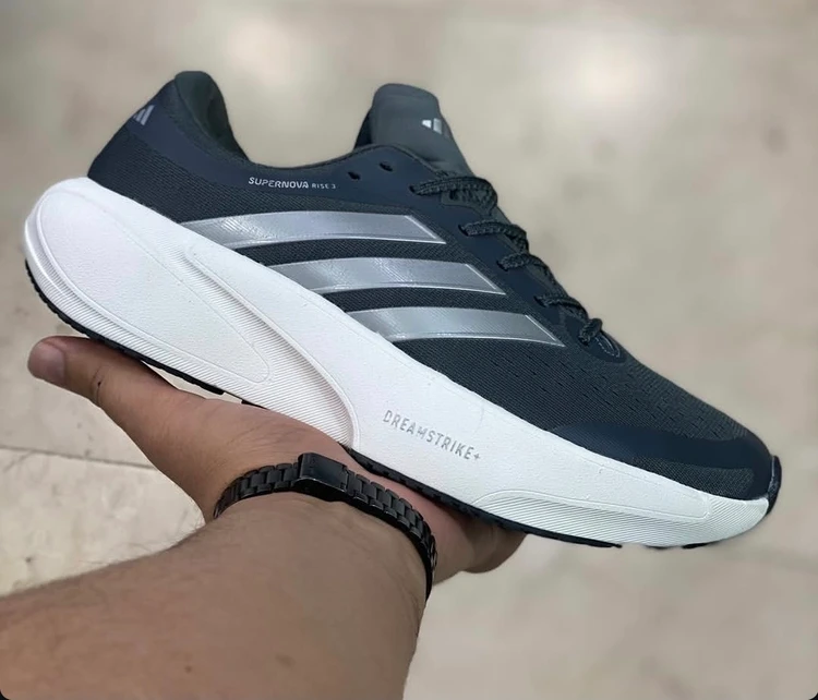 کتونی آدیداس مردانه سوپرنوا رایز ۳/Adidas Supernova Rise 3/ساخت ویتنام/سایز ۴۰ الی ۴۵/فروش تکی و عمده ضمانت اصالت کالا کیفیت مسترکوالیتی درجه ۱