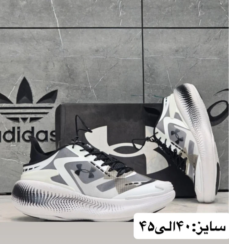 کتونی مسترکوالیتی درجه ۱ آندر آرمور اکو اسلیپ اسپیدUnder Armour UA Echo ساخت ویتنام وارداتی سایز ۴۰الی ۴۵ همراه با جعبه بارکد دار ضمانت کیفیت کالا